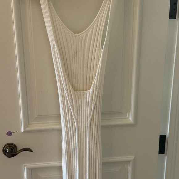 KHAITE White 'The Ottilie' Midi Dress - Picture 11 of 16